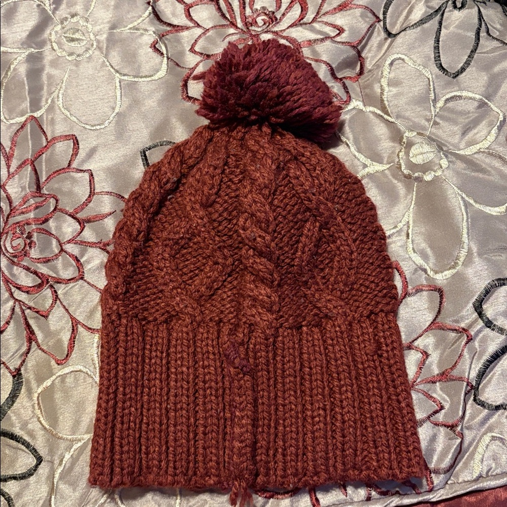 H&M Rust Knit Beanie